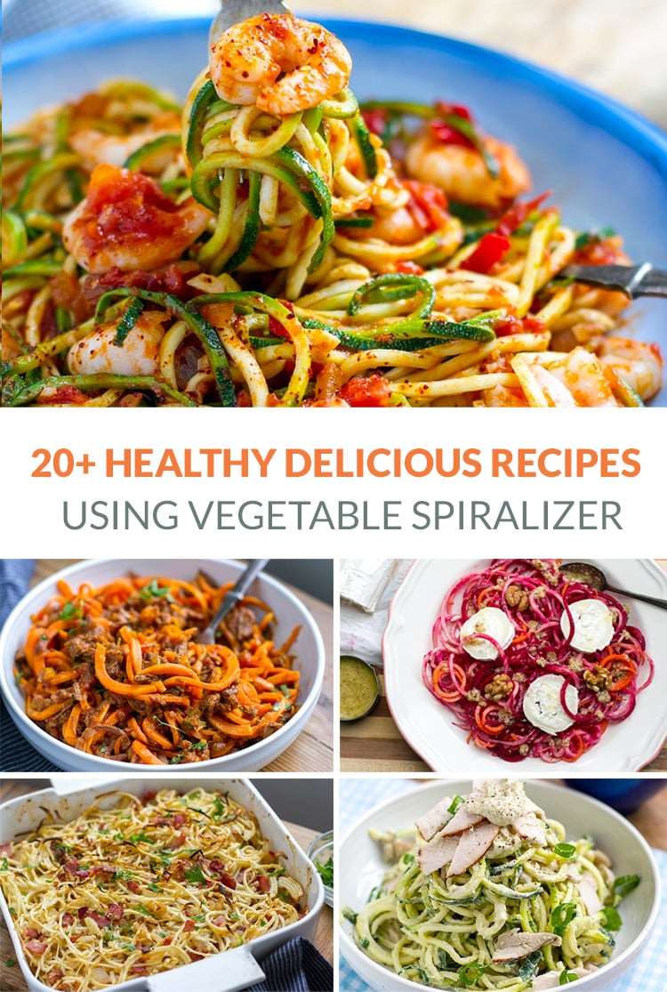 25+ Fantastic Spiralizer Recipes – Nutriciously