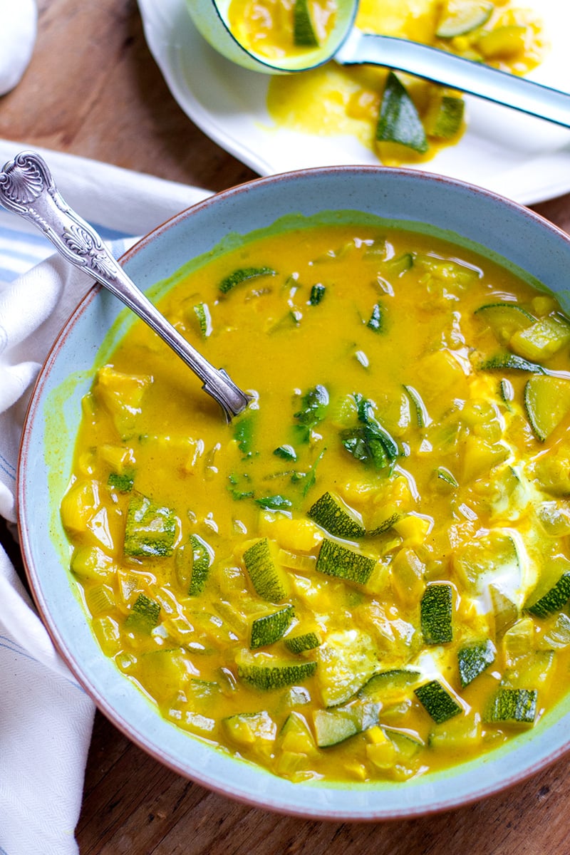 Summer Zucchini Soup (suitable for yeti)
