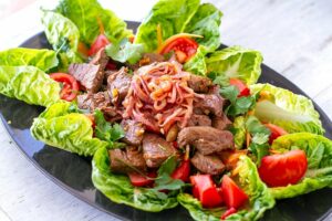 Vietnamese Beef Salad (Shaken Beef, Bu Lo Lac)
