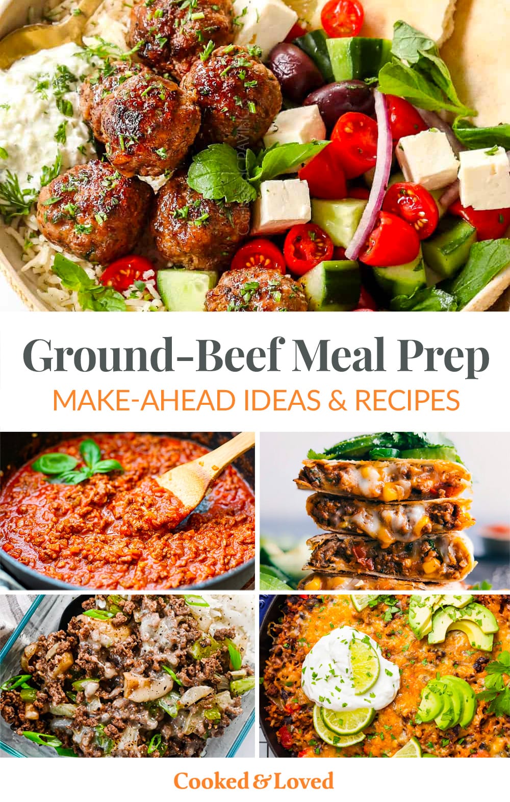 Ground Beef Meal Prep Ideas
