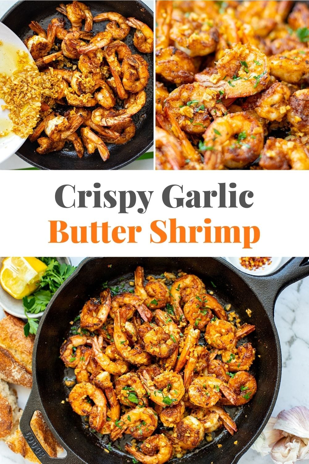 Crispy Garlic Prawns (Shrimp!)