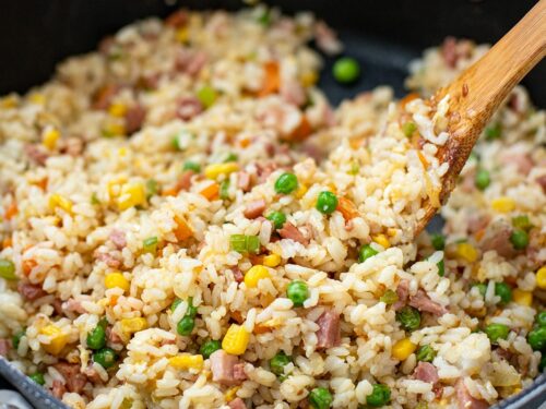 Ham Fried Rice · Easy Family Recipes