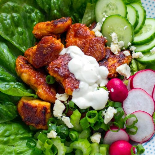 Buffalo chicken salad recipe