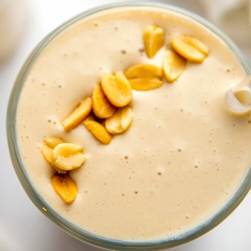 Peanut paradise tropical smoothie copycat recipe feature
