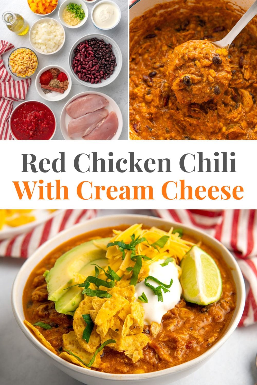 Chicken Chili With Cream Cheese