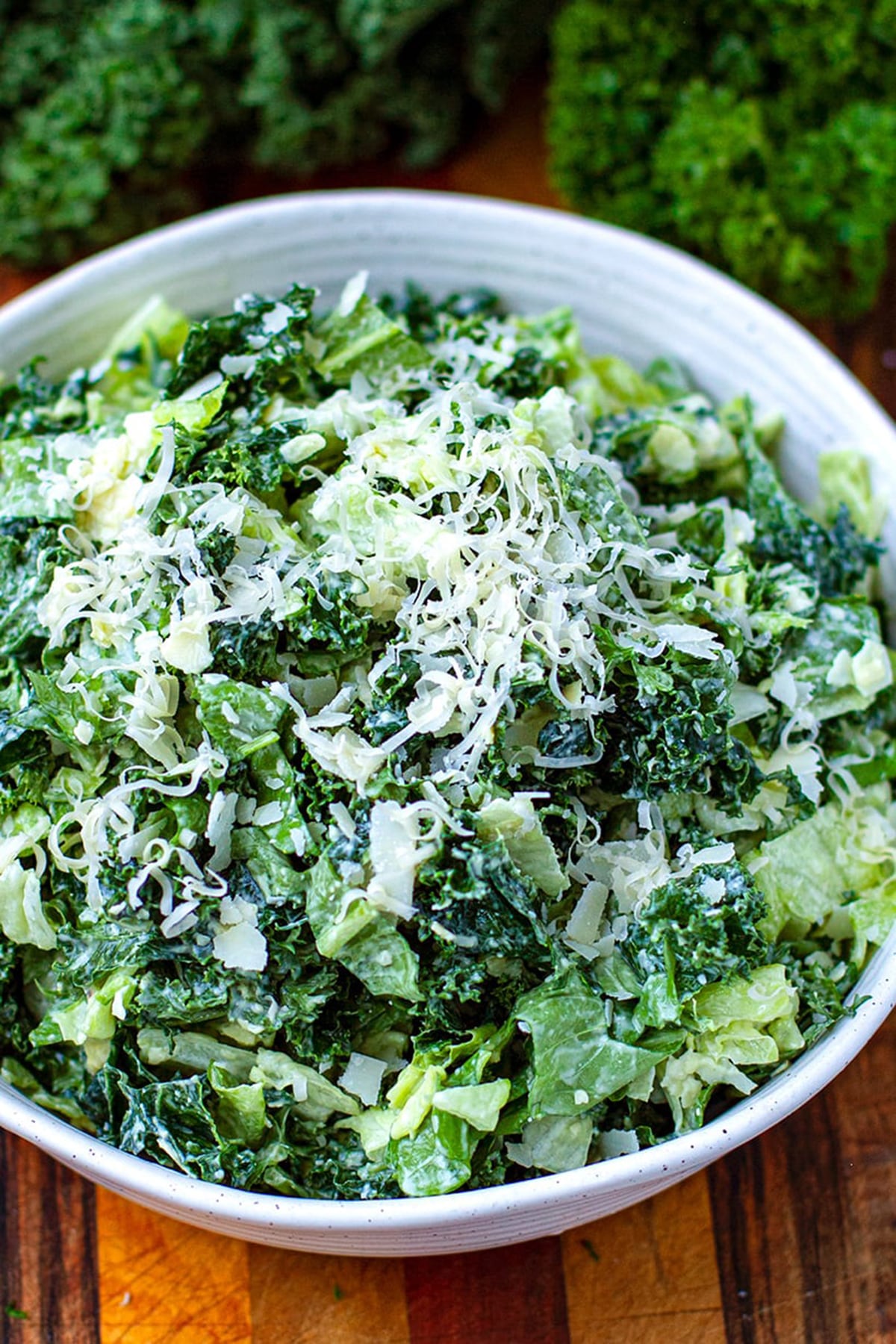 Cheesy Leafy Green Salad