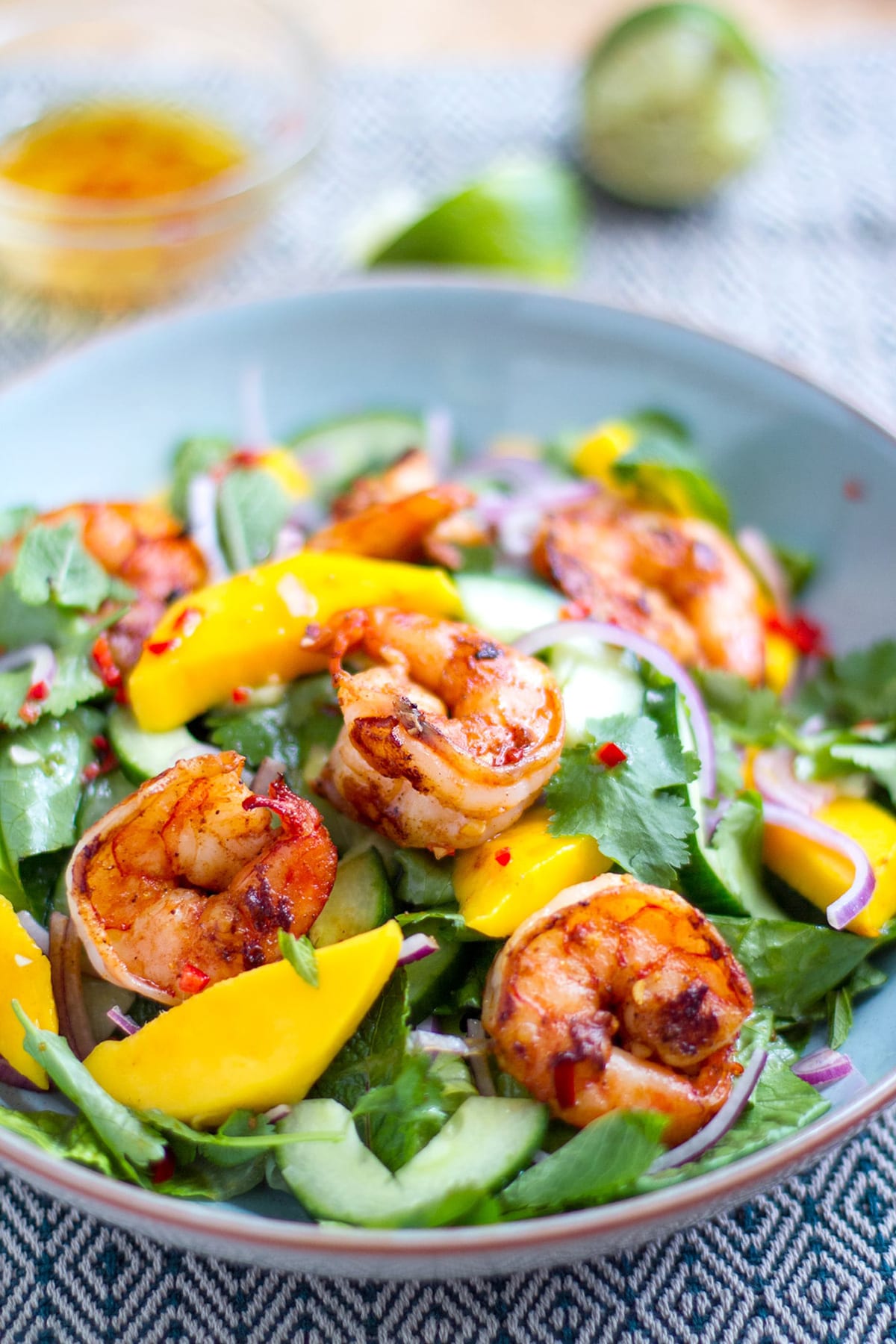 Shrimp mango salad recipe